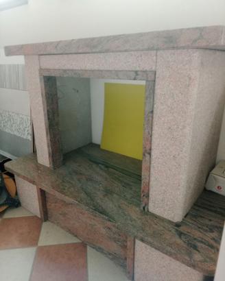 Caminetto in granito