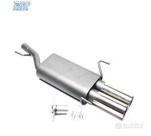 SILENZIATORE DI SCARICO PER OPEL ASTRA 1998-2009 x