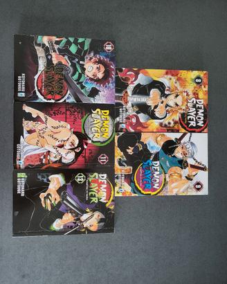 Demon slayer volumi 8-9-10-11-13