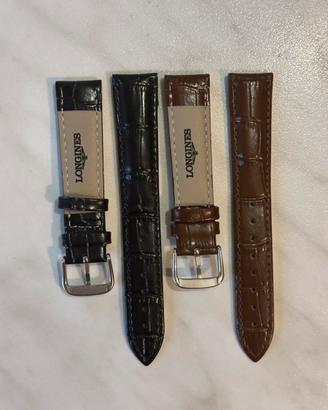 Lotto 2 cinturini Longines 18mm