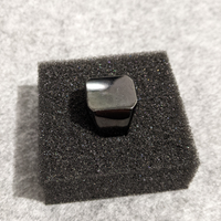 Anello nero da uomo in acciaio