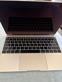 Macbook 12 (anno 2015) gold