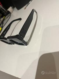 occhiali neri off white