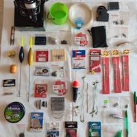 mulinello Mitchell nuovo e attrezzatura pesca 