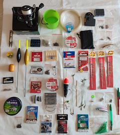 mulinello Mitchell nuovo e attrezzatura pesca 