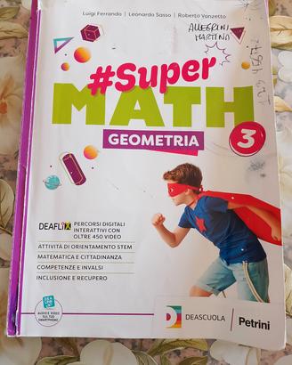 libro di geometria super math 3