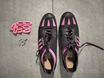 Scarpe da ciclismo tg 45 anni 90