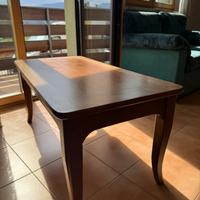 Tavolino da salotto in legno