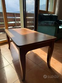 Tavolino da salotto in legno
