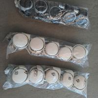 Set 5 ruote per sedia ufficio IKEA bianche o nere
