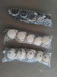 Set 5 ruote per sedia ufficio IKEA bianche o nere