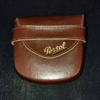 Portaocchiali vintage Persol in pelle 