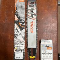 Stihl catena e barra motosega