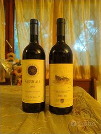 Vino Sassicaia e I Sodi di San Nicolò