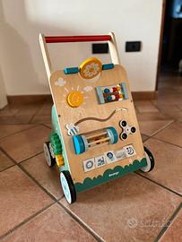 Carretto primi passi bimbo