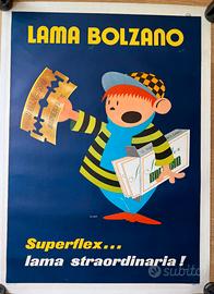 Poster vintage CIAC LAMA BOLZANO
