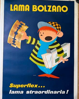 Poster vintage CIAC LAMA BOLZANO