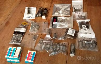 Lotto 53 valvole termoioniche vintage TV/radio