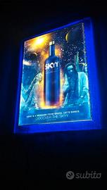 QUADRI PUBBLICITARI RETRO' DA BAR RETROILLUMINATI