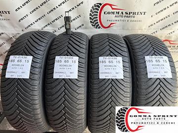 4 PNEUMATICI 185/65 R15 MICHELIN INVERNALI