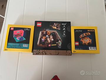 Lego set jakc sparrow, simpson e goonies