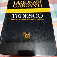 dizionario Garzanti tedesco italiano italiano - te