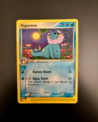 Pokemon - Vaporeon 25/100 Regular Rare