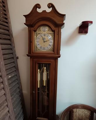 Orologio a pendolo a colonna stile inglese 
