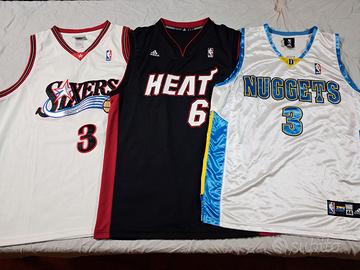 Lotto 3 canotte Nba