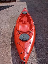 KAYAKsingolo sit-on-top nuovo + pagaia