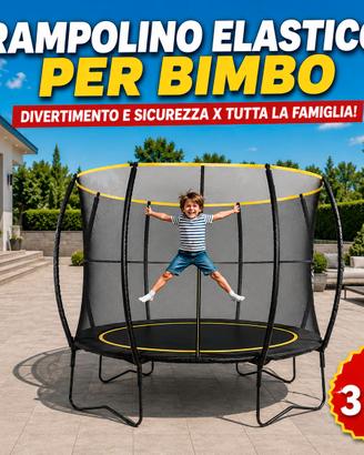 TRAMPOLINO ELASTICO PER BIMBO Ø 305 CM