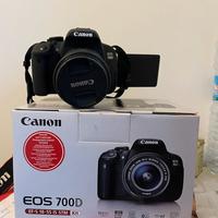 Canon eos 700 + tracolla