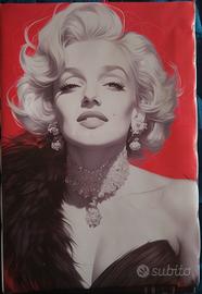 stampa su tela Marilyn Monroe pop art 