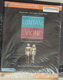 Libro lontani vicini 1 con fascicolo