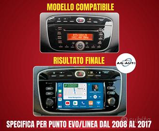 Fiat Punto Evo o Linea Autoradio android KIT COMPL
