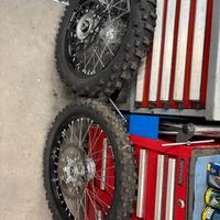 RUOTE COMPLETE YAMAHA 2 TEMPI CROSS