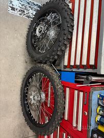 RUOTE COMPLETE YAMAHA 2 TEMPI CROSS