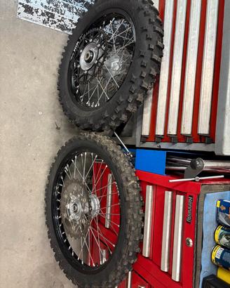 RUOTE COMPLETE YAMAHA 2 TEMPI CROSS