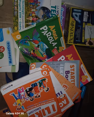 libri 4°anno elementari. 