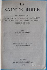 BIBLE  SEGOND (francese) 1923