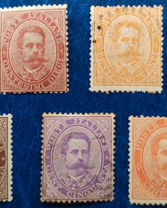 REGNO 1879 Effige di Umberto I, prima serie
