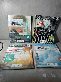 Libri di scienze focus natura a,b,d ed civica