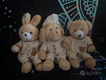 Tris peluche tema nanna