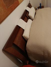 Letto matrimoniale contenitore