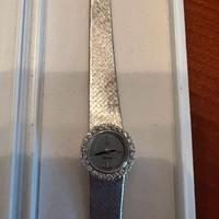 Orologio oro bianco con brillanti