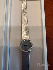 Orologio oro bianco con brillanti