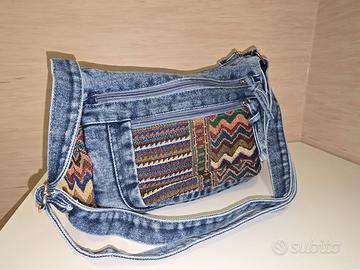 Borsa Da Donna a Tracolla e Chiusura a Zip