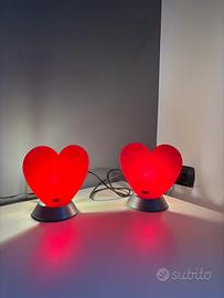 iTRE due Lampade cuore di Carlo Nason