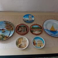 piatti decorativi in terra cotta da appendere