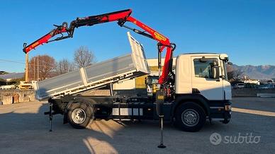 Scania P280 euro 6 con Gru e Ribaltabile